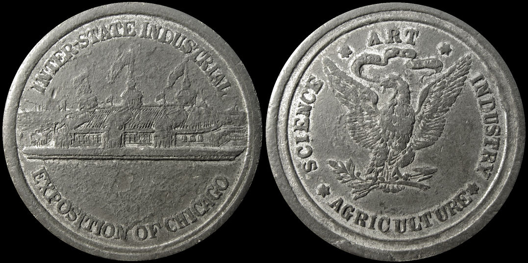 Inter-State Industrial Exposition Chicago-Medal