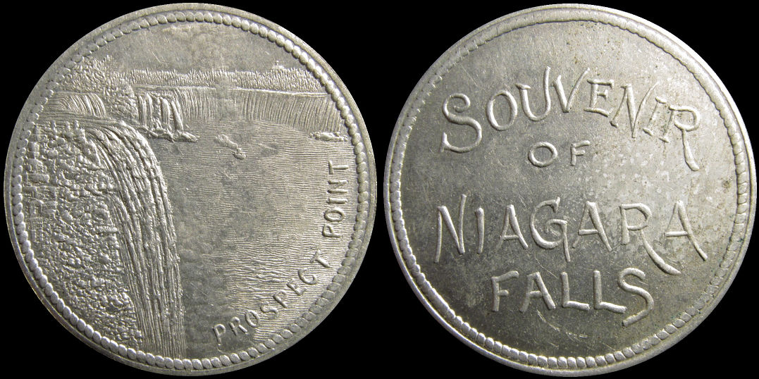 Souvenir of Niagara Falls Prospect Point Token